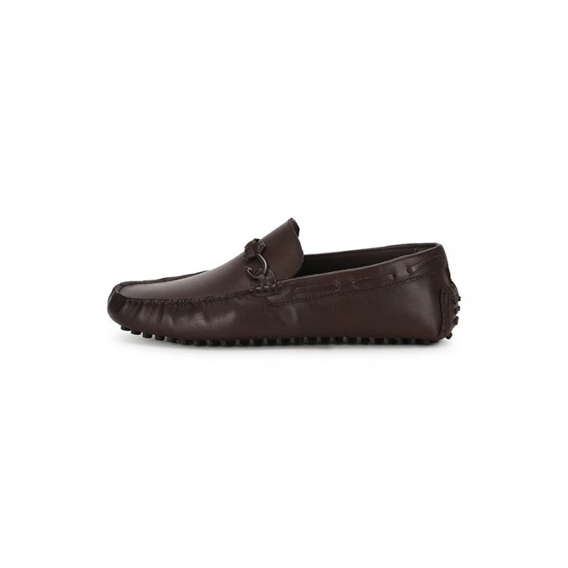 Men Brown Loafers - Image 3