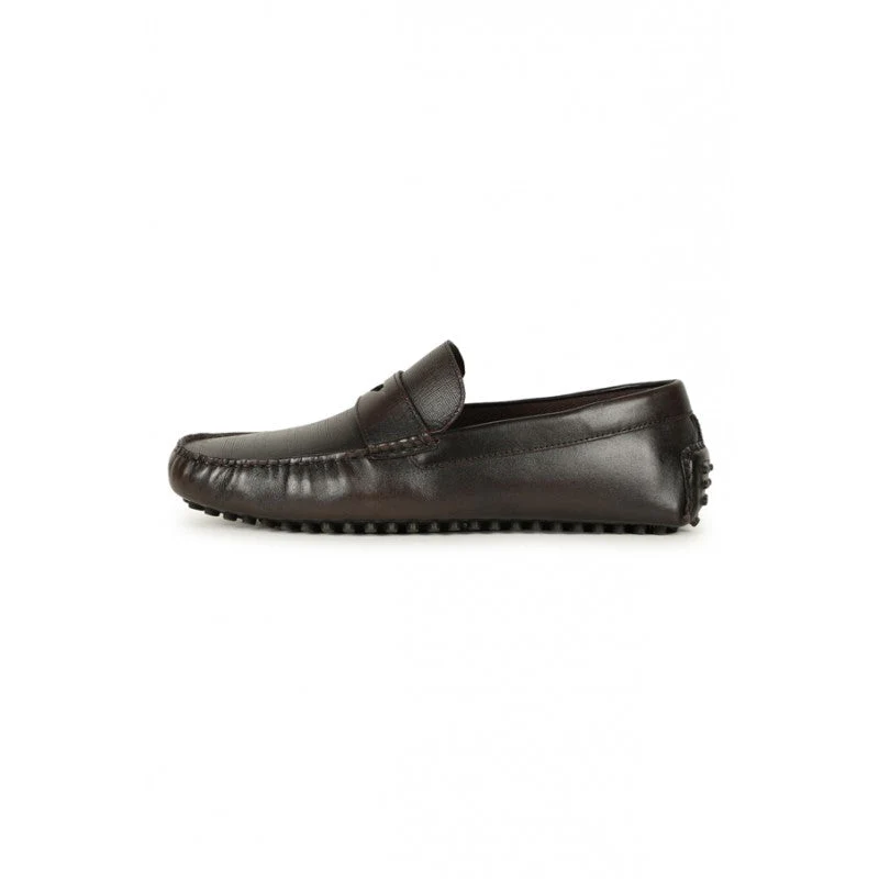 Men Brown Loafers - Image 3