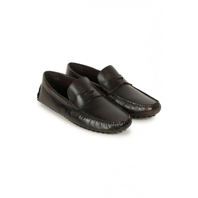 Men Brown Loafers - Image 4
