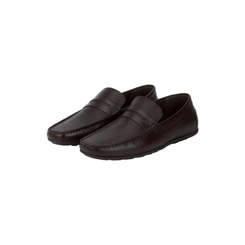 Men Brown Loafers - Image 3
