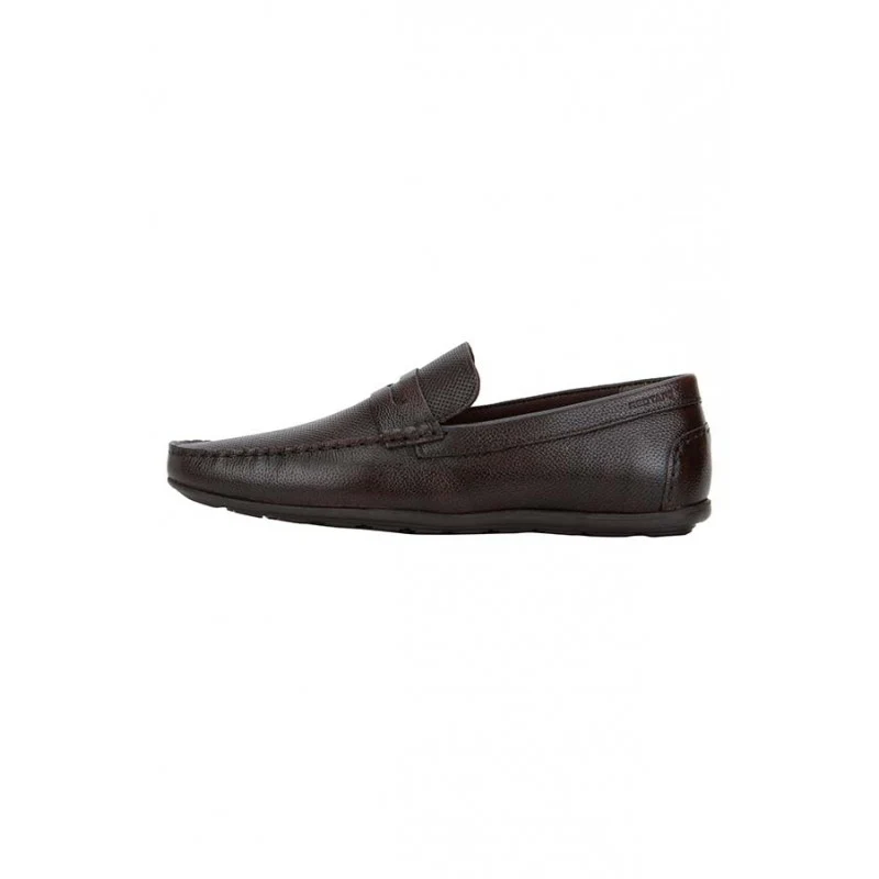 Men Brown Loafers - Image 4