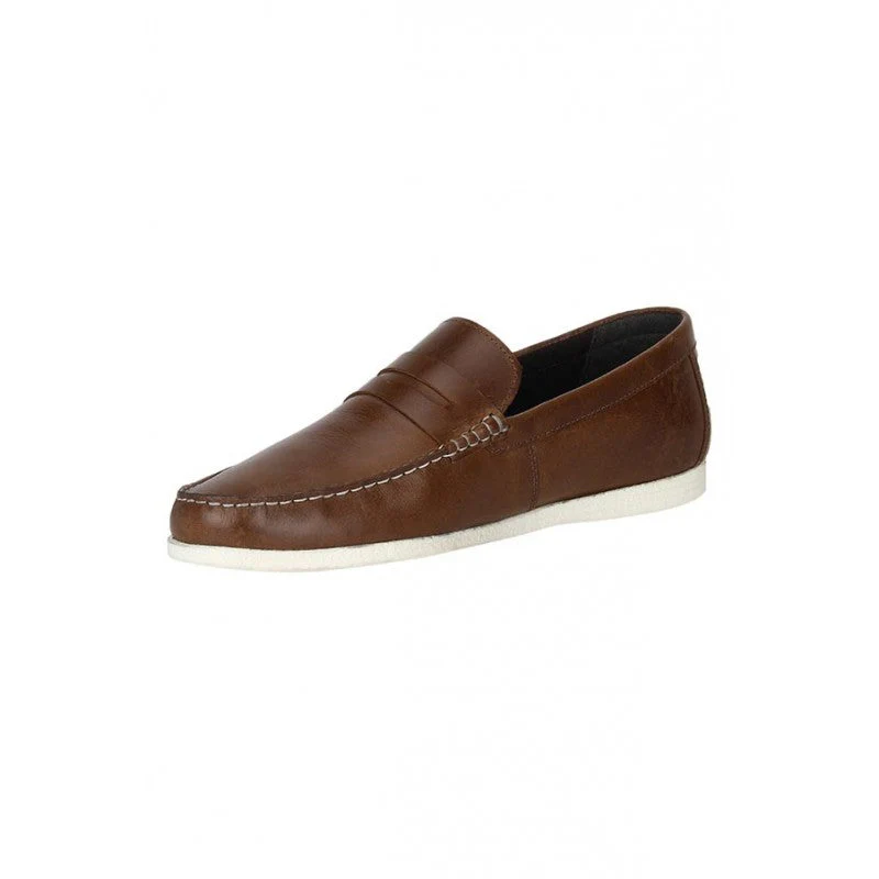 Men Brown Loafers - Image 3