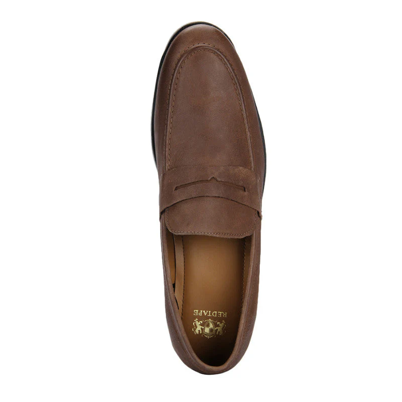 Men Brown Loafers - Image 6
