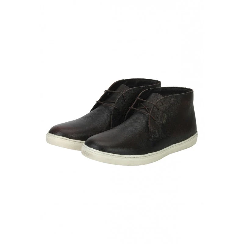Men Brown Sneakers - Image 4