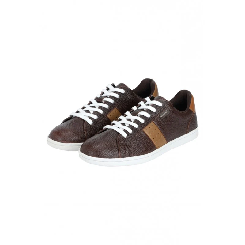 Men Brown Sneakers - Image 4