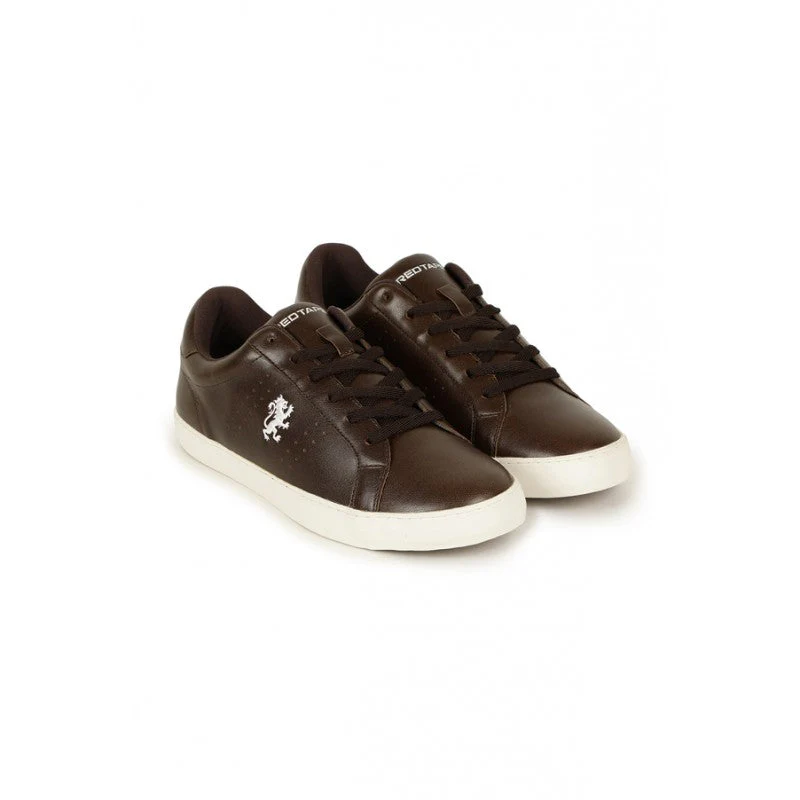 Men Brown Sneakers - Image 4