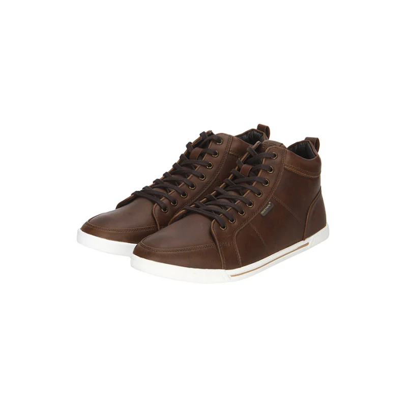 Men Brown Sneakers - Image 3