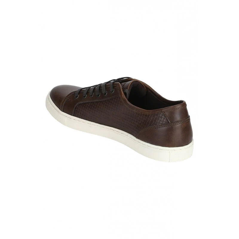 Men Brown Sneakers - Image 5