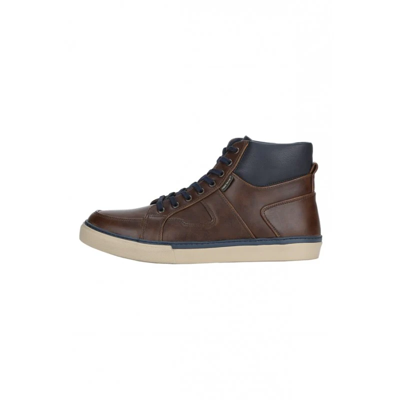 Men Brown Sneakers - Image 3
