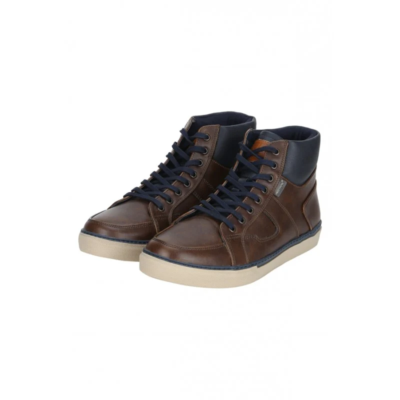 Men Brown Sneakers - Image 4