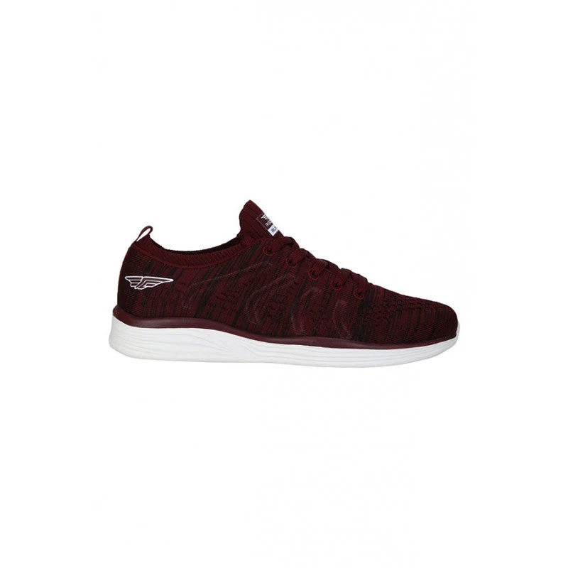 Men Burgundy Running Shoes - Image 2