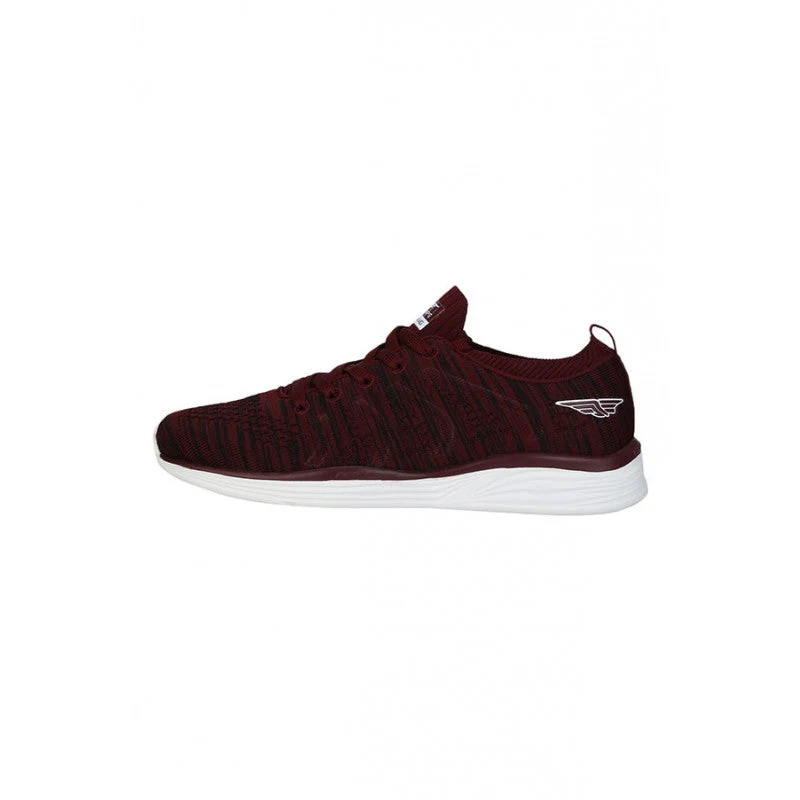 Men Burgundy Running Shoes - Image 4