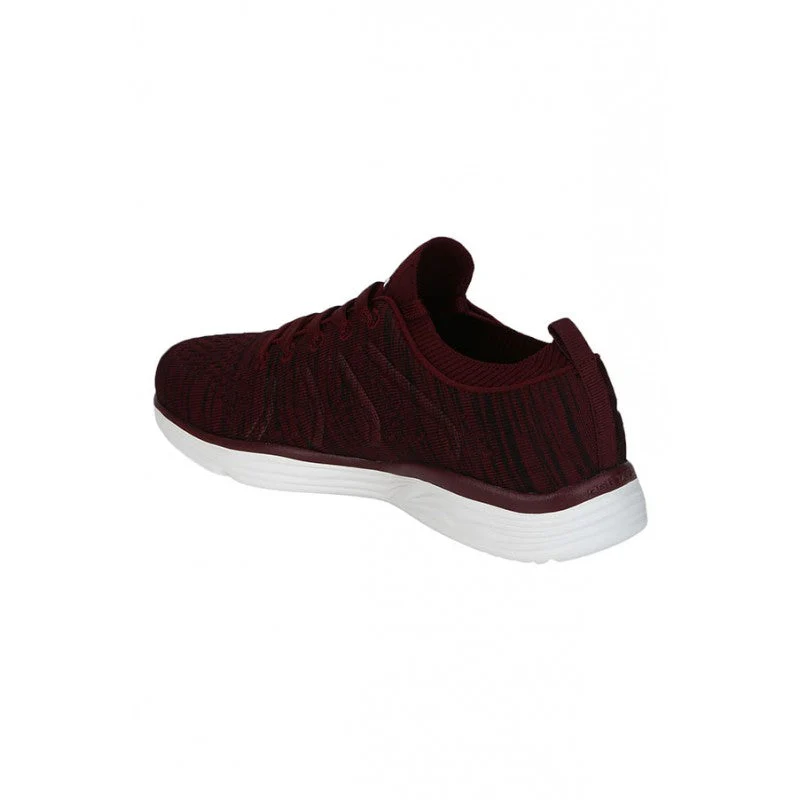 Men Burgundy Running Shoes - Image 5