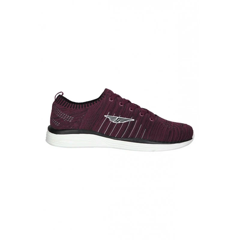 Men Burgundy Running Shoes - Image 2