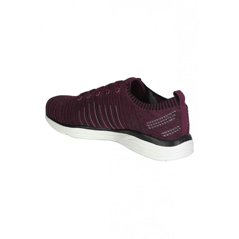 Men Burgundy Running Shoes - Image 5