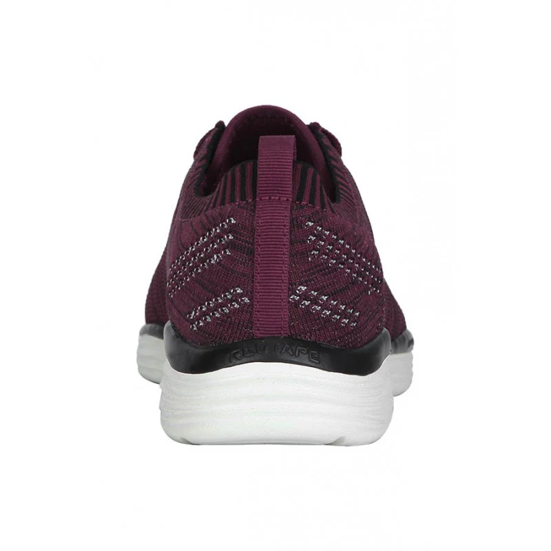 Men Burgundy Running Shoes - Image 6