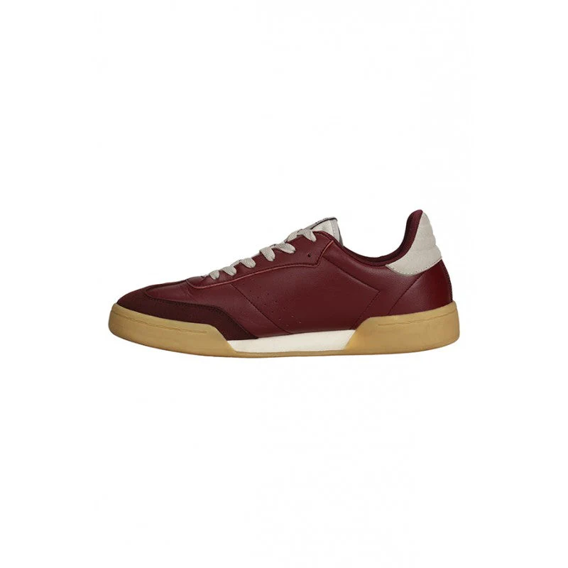 Men Burgundy Sneakers - Image 5