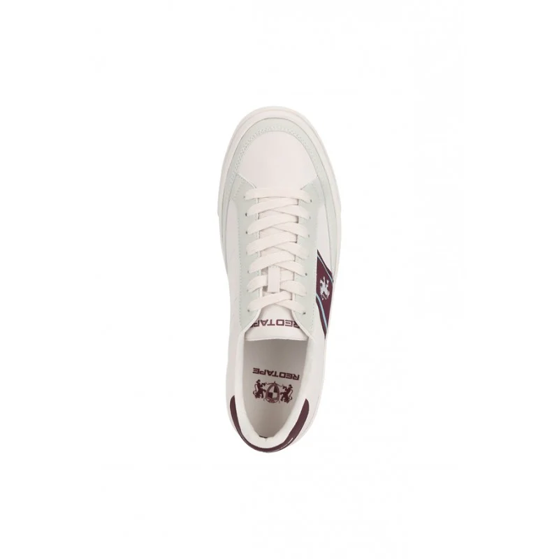 Men Burgundy Sneakers - Image 6