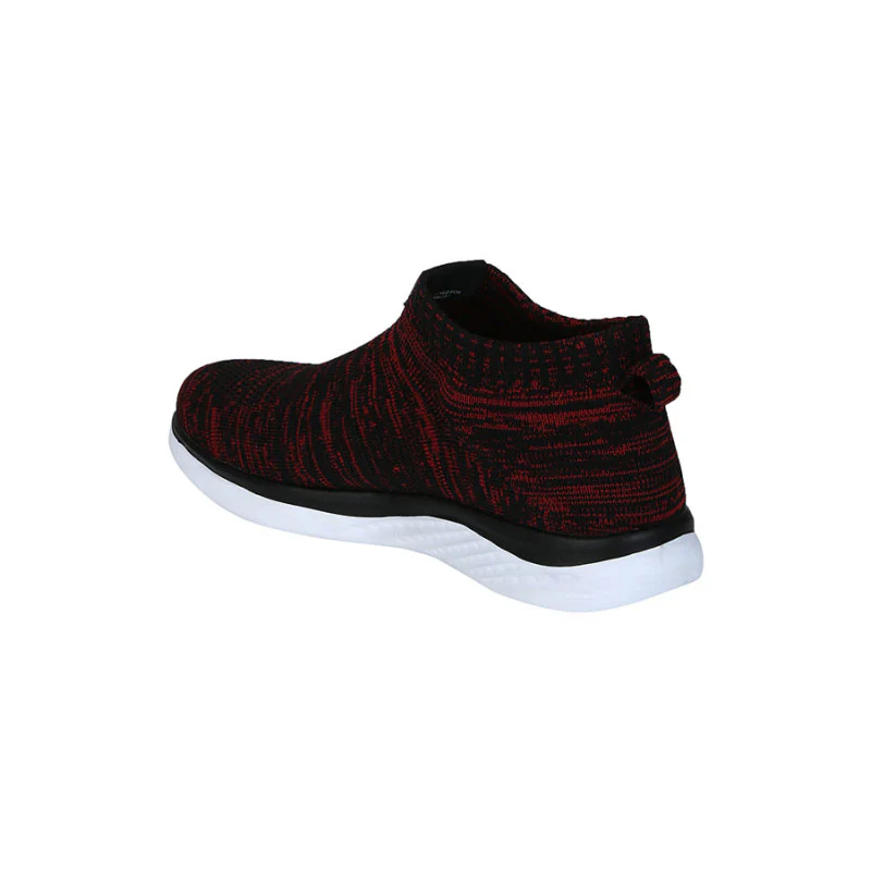 Men Burgundy Walking Shoes - Image 5