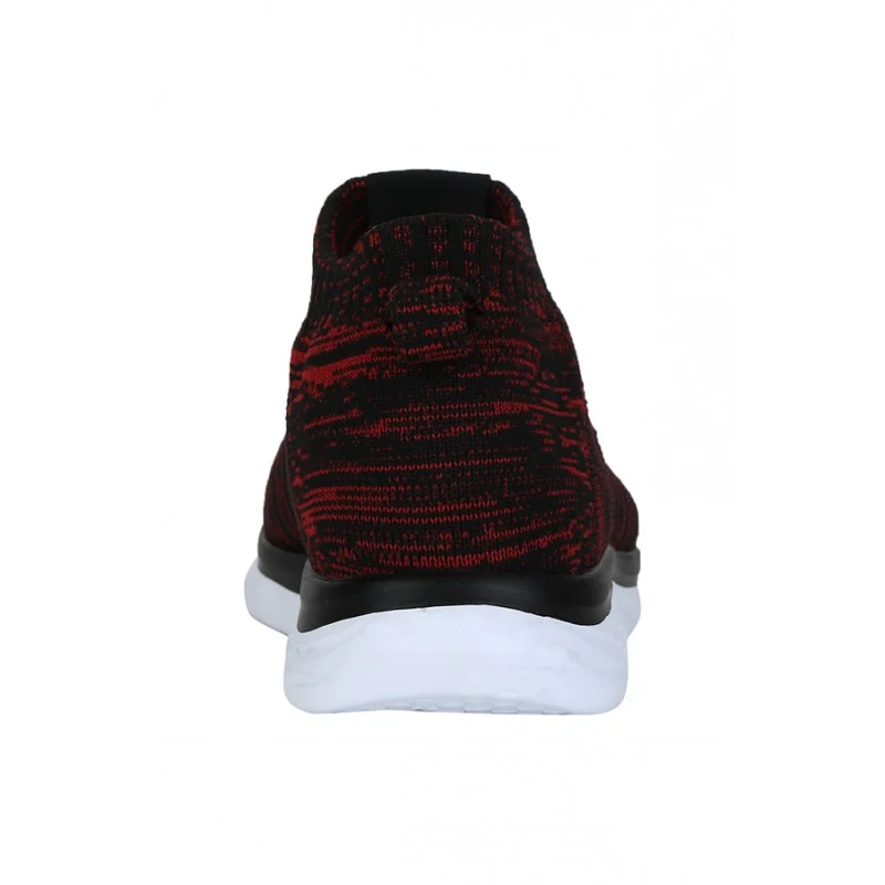 Men Burgundy Walking Shoes - Image 7