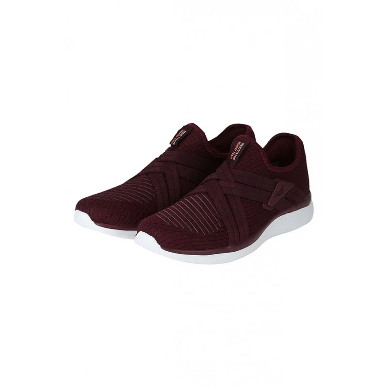 Men Burgundy Walking Shoes - Image 3