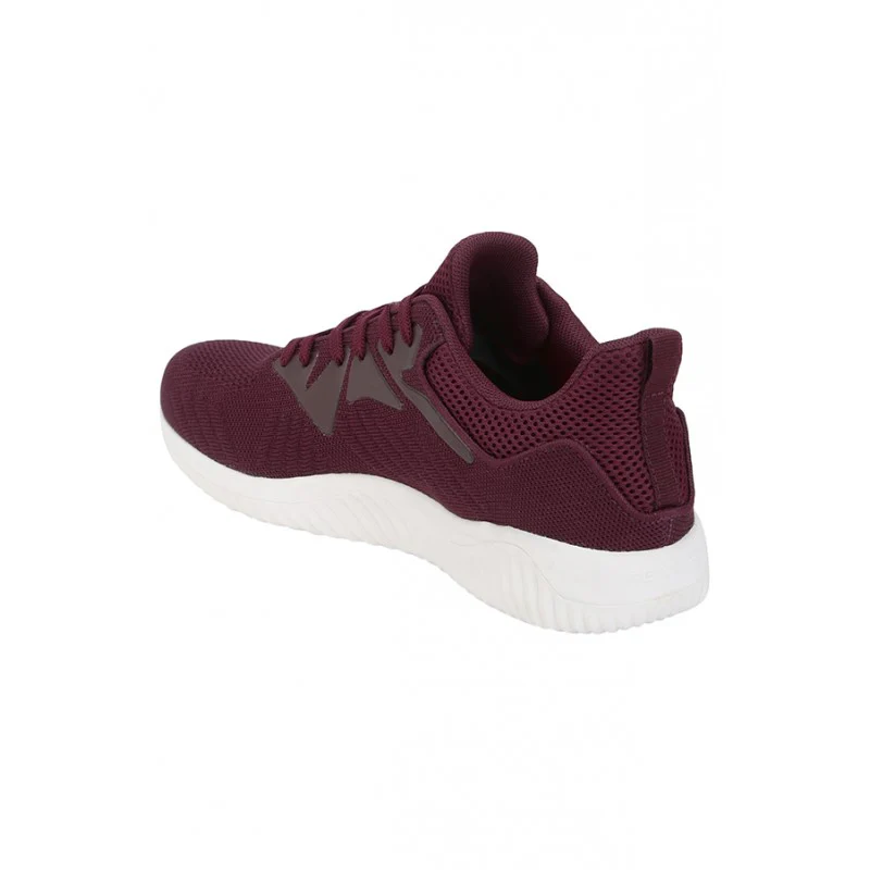 men burgundy walking shoes - Image 5