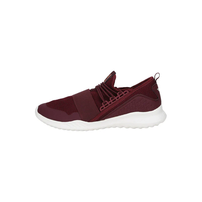 Men's Burgundy Walking Shoes - Image 4