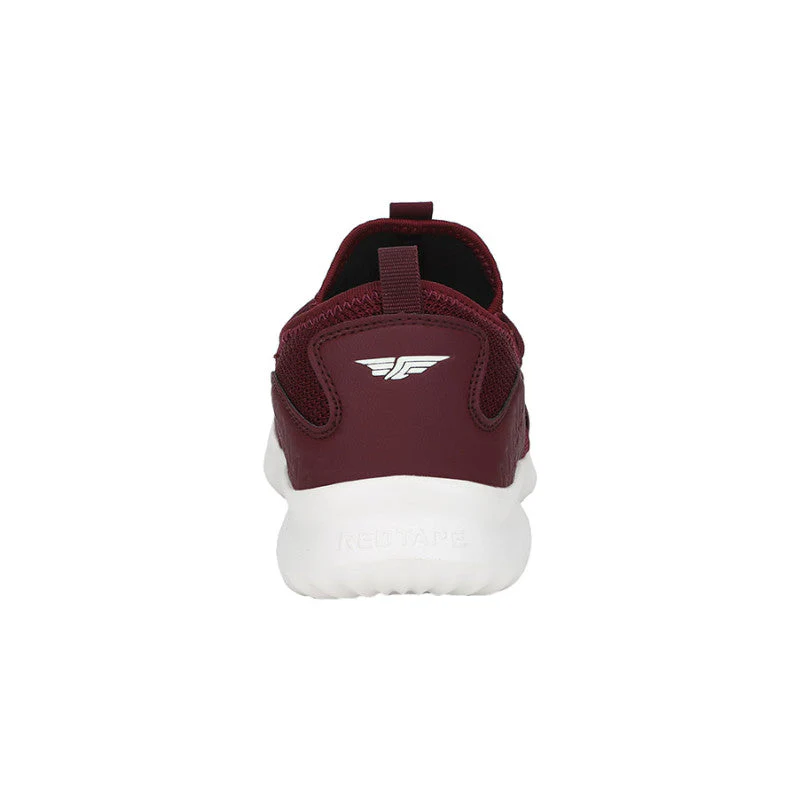 Men's Burgundy Walking Shoes - Image 6