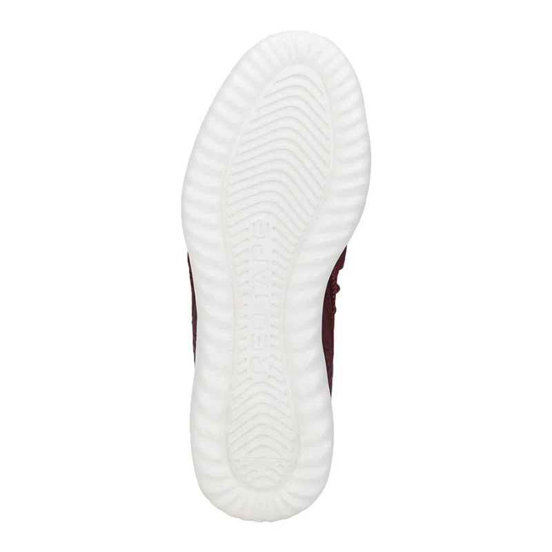 Men's Burgundy Walking Shoes - Image 8
