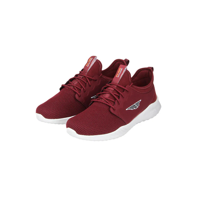 Men Burgundy Walking Shoes - Image 3
