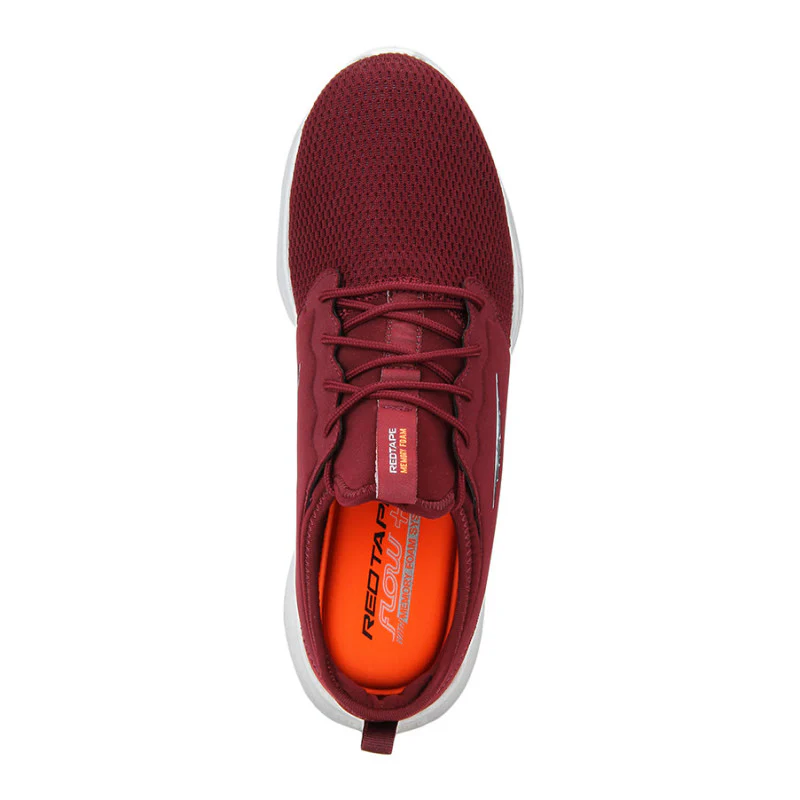 Men Burgundy Walking Shoes - Image 7