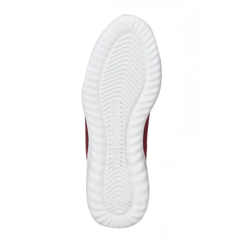 Men Burgundy Walking Shoes - Image 7