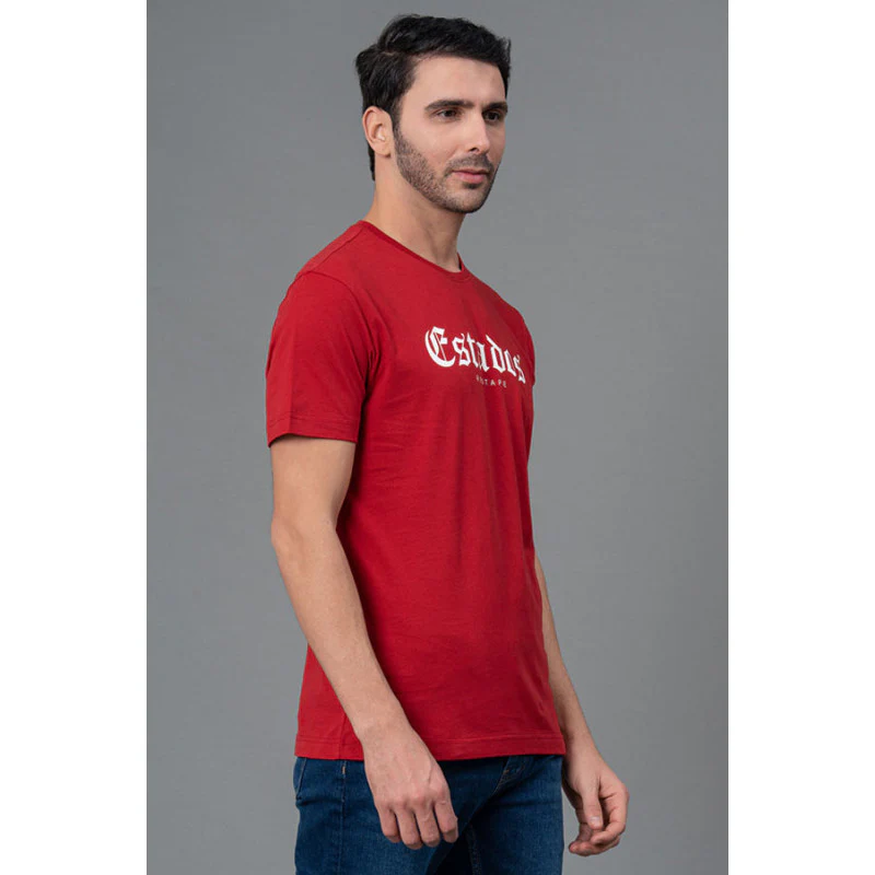 Men Casual Graphic Print T-Shirt - Image 2