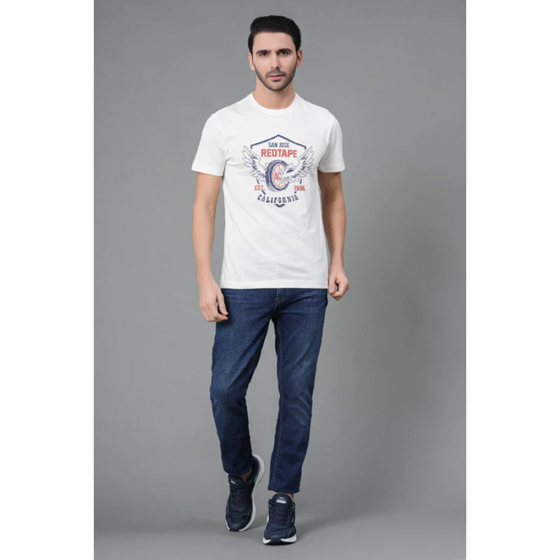 Men Casual Graphic Print T-Shirt - Image 5