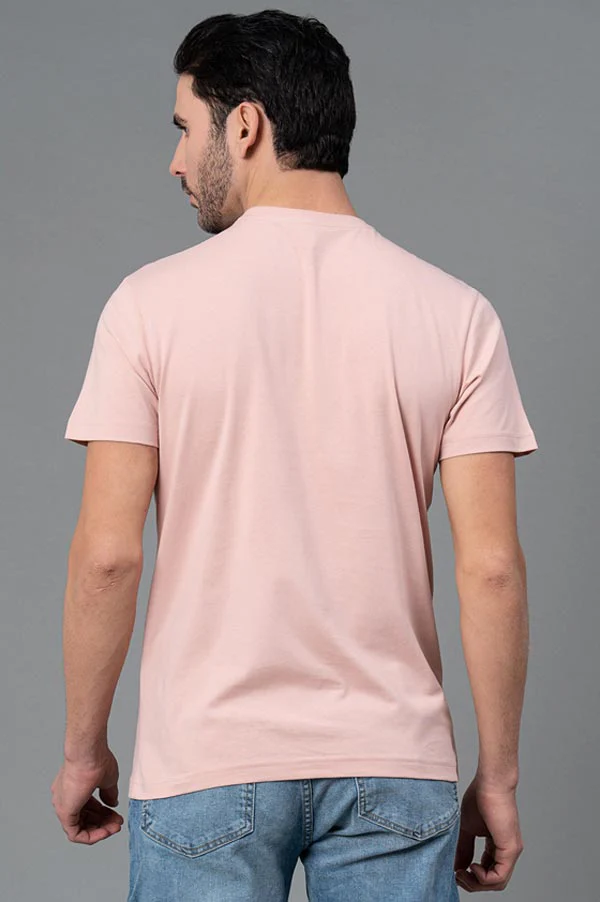 Men Casual Round Neck Printed T-Shirt - Image 3