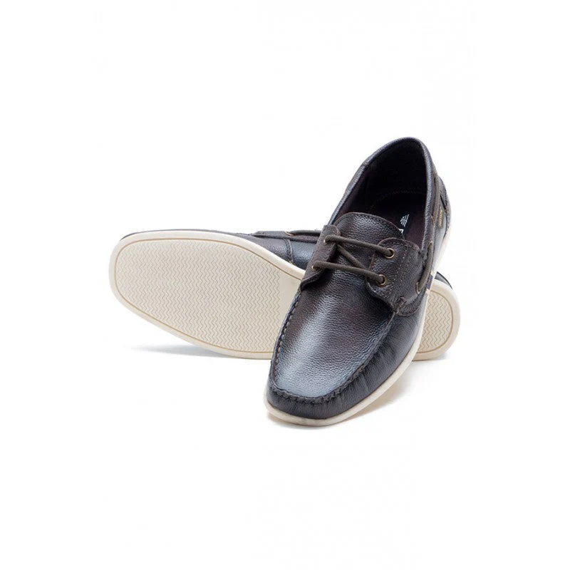 Men Cocoa Boat Shoes - Image 3