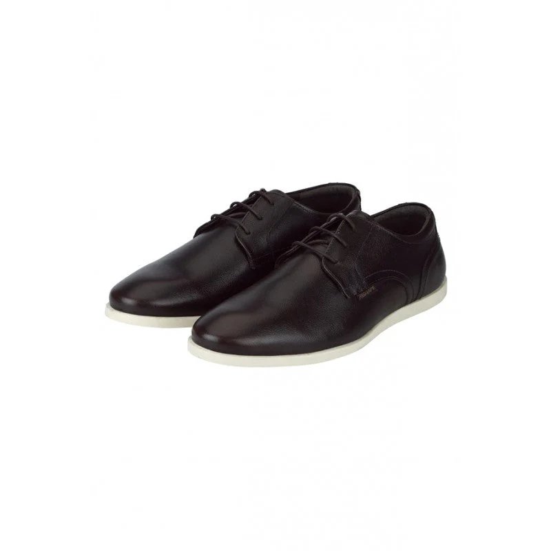 Men Cocoa Derby Shoes - Image 5