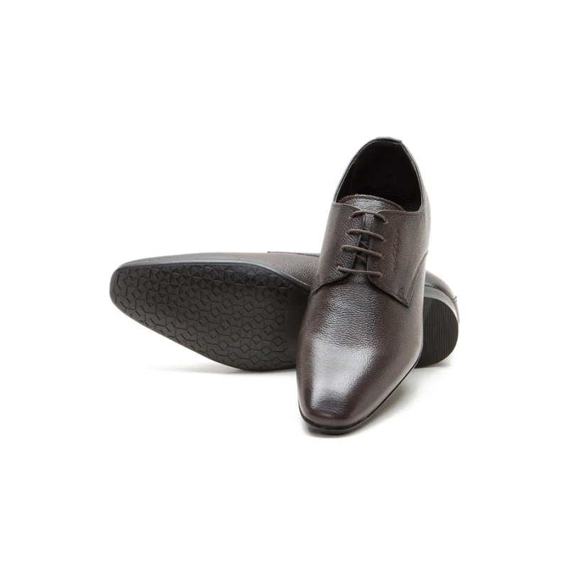 Men Cocoa Derby Shoes - Image 3