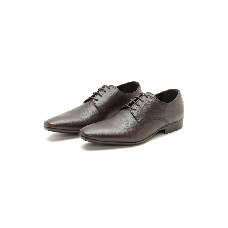 Men Cocoa Derby Shoes - Image 4