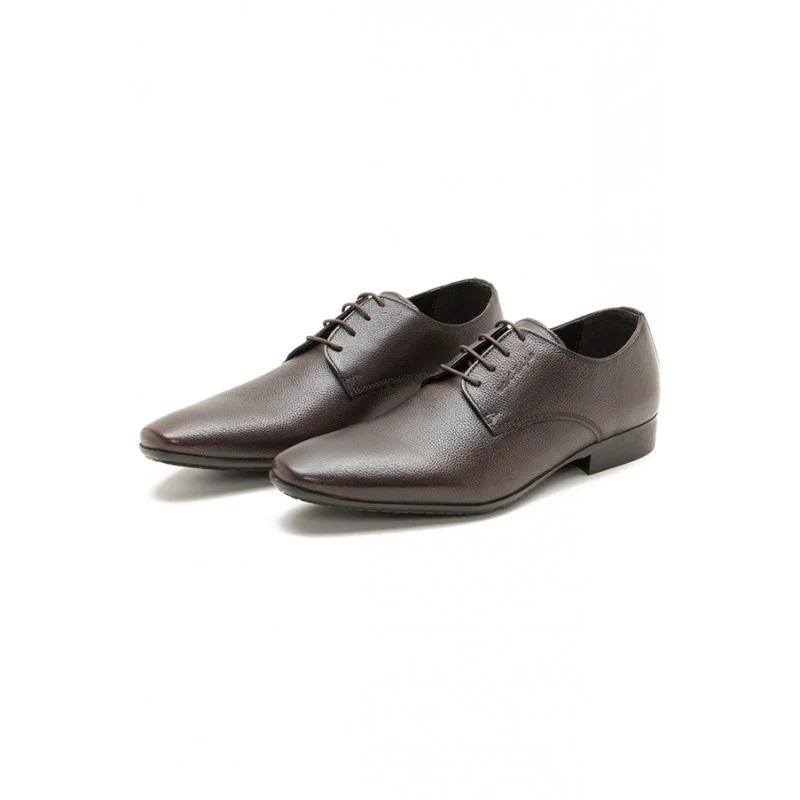 Men Cocoa Derby Shoes - Image 3