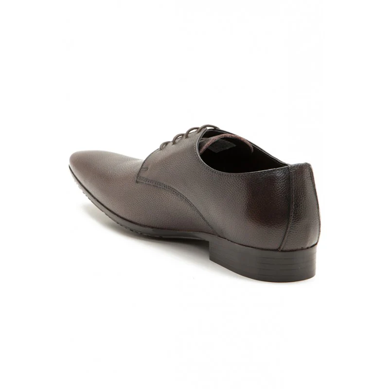 Men Cocoa Derby Shoes - Image 4