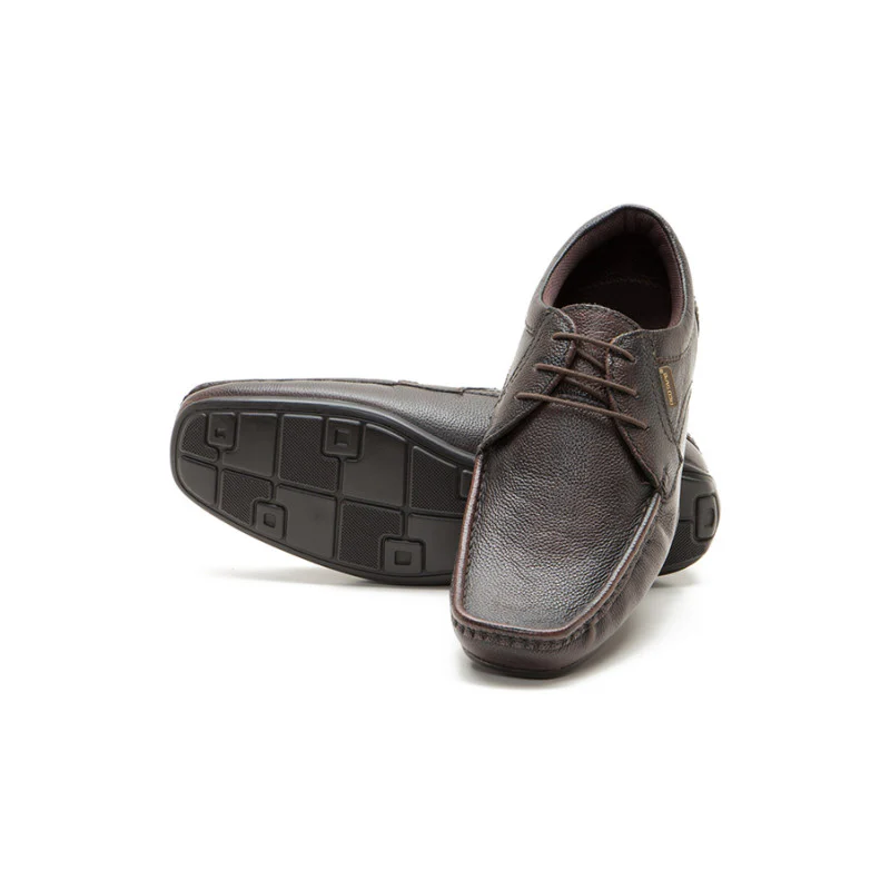 Men Cocoa Derby Shoes - Image 3
