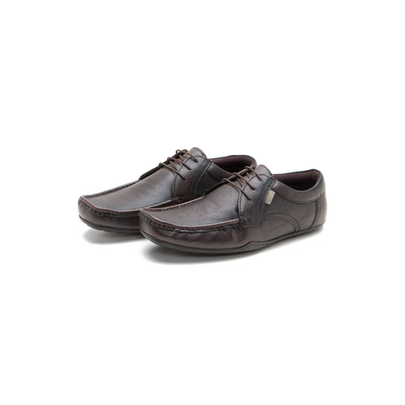 Men Cocoa Derby Shoes - Image 4