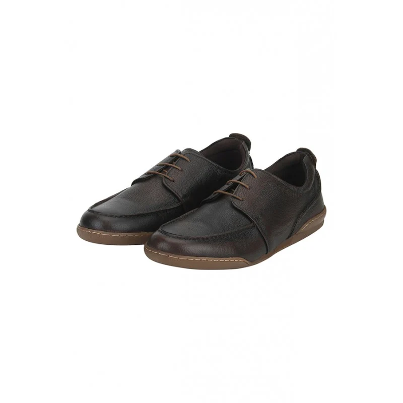 Men Cocoa Derby Shoes - Image 3
