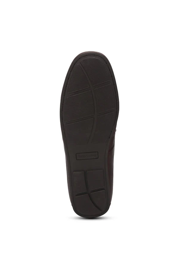 Men Dark Brown Driving Shoes - Image 14