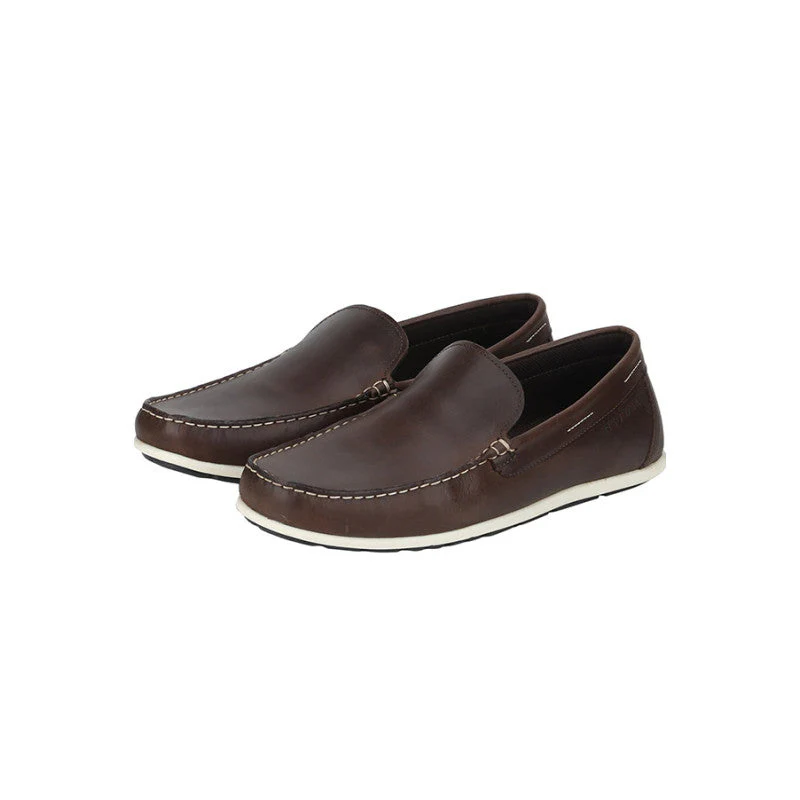 Men Dark Brown Loafers - Image 3