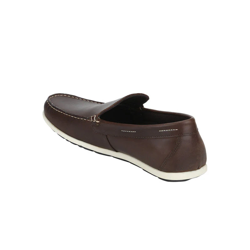 Men Dark Brown Loafers - Image 5