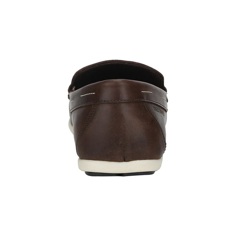 Men Dark Brown Loafers - Image 6
