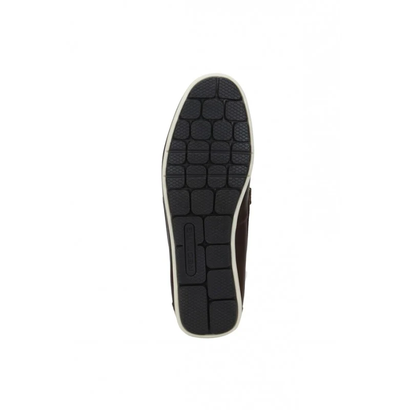 Men Dark Brown Loafers - Image 6