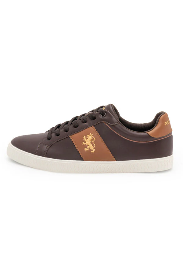 men dark brown sneaker - Image 3